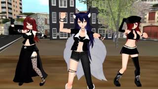 【MMD】LOLAhri Style阿璃StyleVer2【Gangnam Style 】 [upl. by Jolee914]