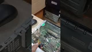 Hp Compaq 6000 Pro Pc not turning on Dead solution hp 6000 pro viralshort pcrepair desktop it [upl. by Assiral]