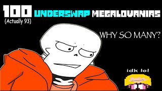 Different Versions Of Underswap Megalos Part 2 With Random Papyrus Images Late 1k Subs Special [upl. by Nahshon]