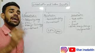 Globalization and Indian society  New Industrial Policy1991 LPG [upl. by Ettigdirb]