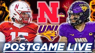 23 Nebraska Vs Northern Iowa POSTGAME LIVE  HUGE GAME  Husker Football Reaction Stream [upl. by Vita]