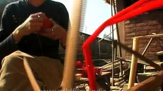 Lotha Naga yarn spinning in Wokha Nagaland [upl. by Kablesh]