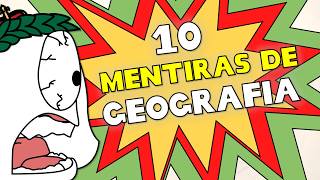 10 FATOS de geografia que pessoas ERRAM [upl. by Clevey]