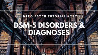 DSM5 Disorders amp Diagnoses Intro Psych Tutorial 227 [upl. by Barta]