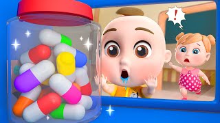 Medicine Is Not Candy More Compilation  Baby Noacoco Nursery Rhymes for Kids [upl. by Adelind130]