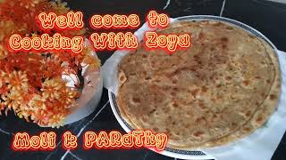 Moli ka paratha recipe cooking with zoya tasty food and happiness 😊😊😊 [upl. by Atnoek]