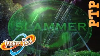 Slammer Dark  Thorpe Park [upl. by Eisinger151]