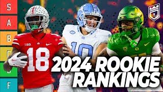 UPDATED 2024 Dynasty Rookie Rankings BIG MOVERS  Dynasty Fantasy Football 2024 [upl. by Albin]