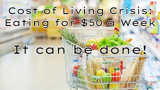 Cost of Living Crisis Eating for 50 a Week [upl. by Needan]