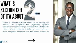 Section 12H Learnership Tax Incentive [upl. by Notlimah]