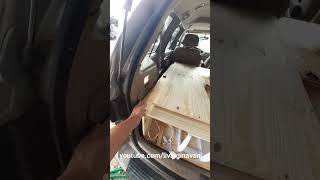 Versatile Campervan Build Begins To Take Shape  youtubecreators YouTubeHighFive [upl. by Blunk]