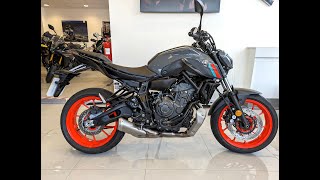 YAMAHA MT07  For Sale  Crescent Motorcycles Bournemouth [upl. by Aia922]