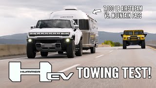 The Ultimate Hummer EV Towing Test [upl. by Cyb777]