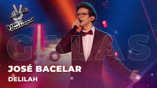 José Bacelar  quotDelilahquot  Gala  The Voice Portugal 2023 [upl. by Assehc291]