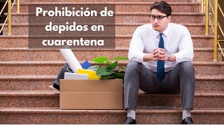 Prohibición de despidos durante y después de la cuarentena [upl. by Aisa]