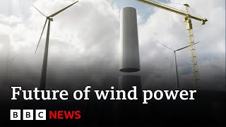 Sweden’s giant wooden wind turbine promises greener future  BBC News [upl. by Jenness]