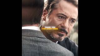 quotMy greatest creation is YOUquot😔  Tony Stark Edit  Falling Down Slowed [upl. by Killion]