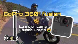 La mejor cámara 360⁰ calidad precio GoPro Fusion ¿Aún vale la pena en pleno 2024 grabar en Moto [upl. by Cyrille682]