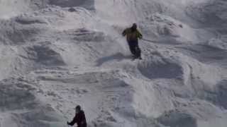 Moguls Skiing in Hakuba Nagano Japan 白馬の春モーグル Hakuba47 ルート3 Bumps [upl. by Eiffub303]