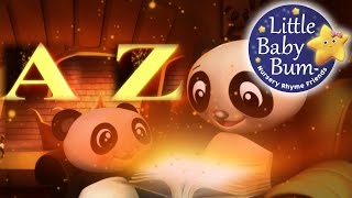 ABC Song  British Zed Version  Alphabet Song for Children  By LittleBabyBum [upl. by Idnar632]