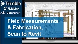 Trimble X7 Laser Scanner to Revit for Fabrication Design [upl. by Brahear]