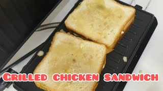 Grilled chicken sandwich recipe  Quick amp Easy to make chicken sandwiches Best for tea parties [upl. by Lennon446]