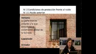 Informe de Evaluación de los Edificios Parte IV  Condiciones básicas de protección frente al ruido [upl. by Levana]