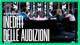 GLI INEDITI PIÙ BELLI DELLE AUDIZIONI DI X FACTOR 2020 [upl. by Tammi]