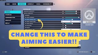 Change This Console Overwatch 2 Controller Setting to Improve Aim and Precision [upl. by Oirramed]