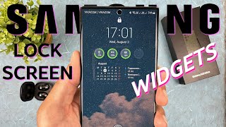 Samsung Lock Screen Widgets From One Ui 6  Finally [upl. by Roach478]