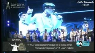 Eddy Valenzuela   Participación Especial en Homenaje Juan Gabriel [upl. by Ahterahs]