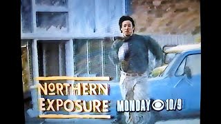 Northern Exposure promo aired Jan 11 1992 CBSWLKY Louisville deteriorating VHS with poor sound [upl. by Fionnula400]