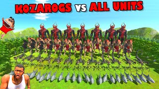 ARBS SHINCHAN ALL UNITS FIGHT TOURNAMENT in Animal Revolt Battle Simulator with CHOP [upl. by Anirdna]