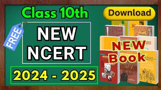 New Ncert Books 202425 Class 10 📕📒🧐 2025 Board Exam 💥 Updated  New Syllabus Rationalised  CBSE [upl. by Andie]