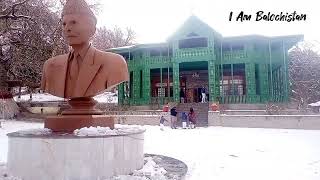 SNOWFALL in Ziarat  Quetta to Ziarat By Road January 2023  Ziarat Quetta Barfbari [upl. by Nibaj]