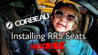 Installing Corbeau RRS Seats [upl. by Etnovert]