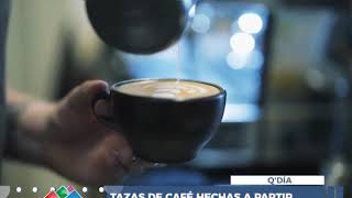 TAZAS DE CAFÉ HECHAS A PARTIR DE RESIDUOS DE CAFÉ DE LA EMPRESA KAFFEEFORM [upl. by Nicolella]