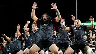 Māori All Blacks perform their haka against Ireland [upl. by Ayekal]