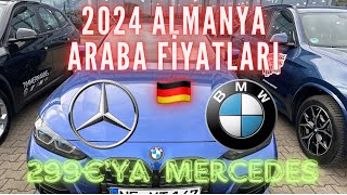 Güncel Almanya araba fiyatları2024🇩🇪 299€’ya Mercedes ŞOKK🇩🇪 [upl. by Gnut]