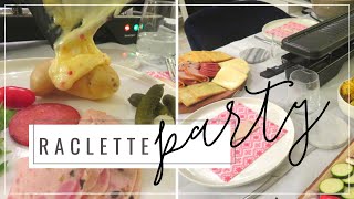 RACLETTE party  PLANCHA  ce que je fais des restes [upl. by Ann374]