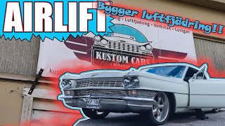 Bygger LUFTFJÄDRING på Cadillacen  Kustom Cars i Bodafors [upl. by Querida857]