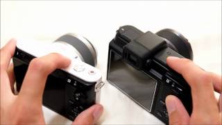 Nikon J1 Review Part 1 Versus Nikon V1 Handling Build and Image Quality [upl. by Anavlis]