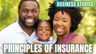 Principles of Insurance 🛡  Business Studies [upl. by Nauqan]