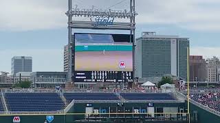 Joshua Overbeek RBI Double Nebraska Husker Baseball vs Indiana Big Ten Tournament 52524 [upl. by Desimone]