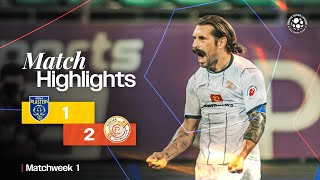 Match Highlights  Kerala Blasters FC 12 Punjab FC  MW 1  ISL 202425 [upl. by Ajan]