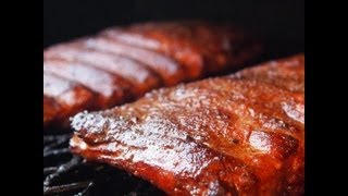 BBQ Spare Ribs Smoked Ribs [upl. by Aicilif]