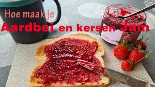 Hoe maak je aardbeien jam  Eenvoudig recept [upl. by Garzon]