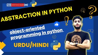 abstraction in python with example program [upl. by Enalda191]