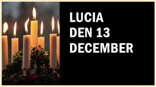 Lucia den 13 december  Fira Jul i Sverige  Svenska högtider [upl. by Trisa842]