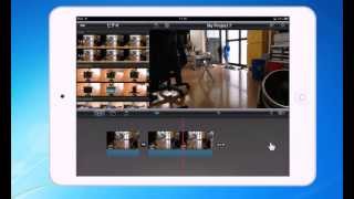iMovieでビデオを分割する iPadでビデオ制作 [upl. by Zora]